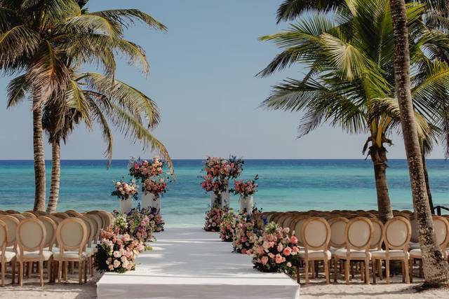 Beachfront Ceremony Setup