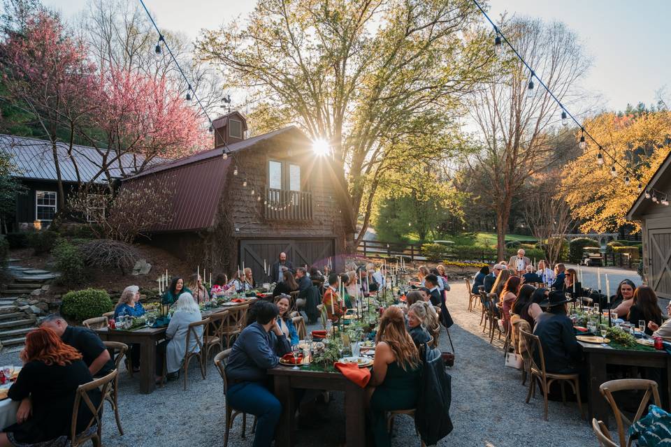 Reception al Fresco