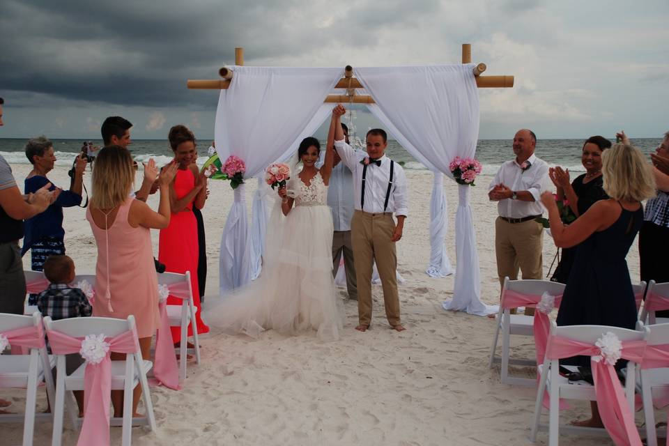 Vows in the sand