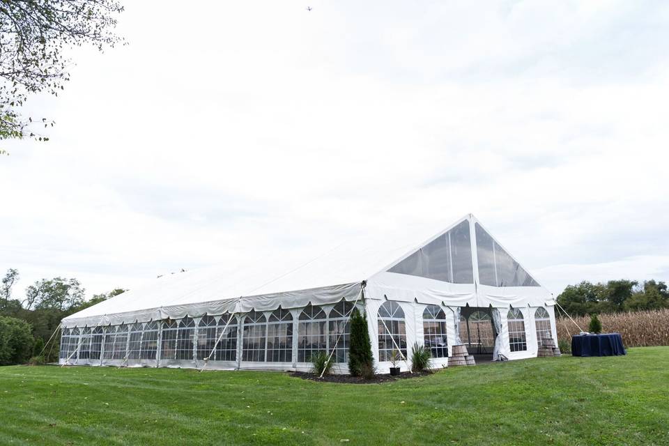 Reception Tent