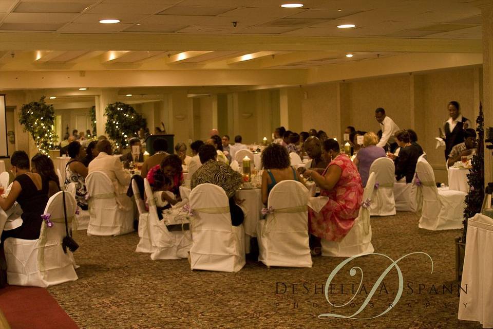 Reception area