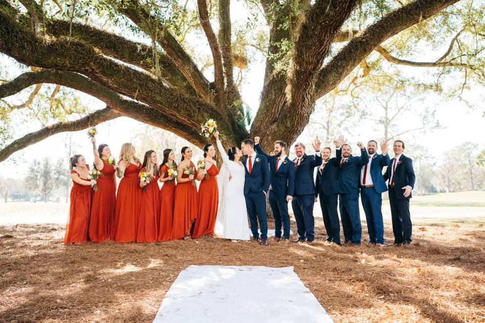 Ceremony Under the Oaks