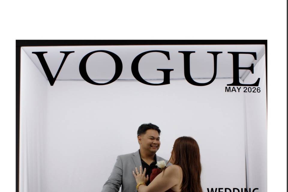 Magazine booth