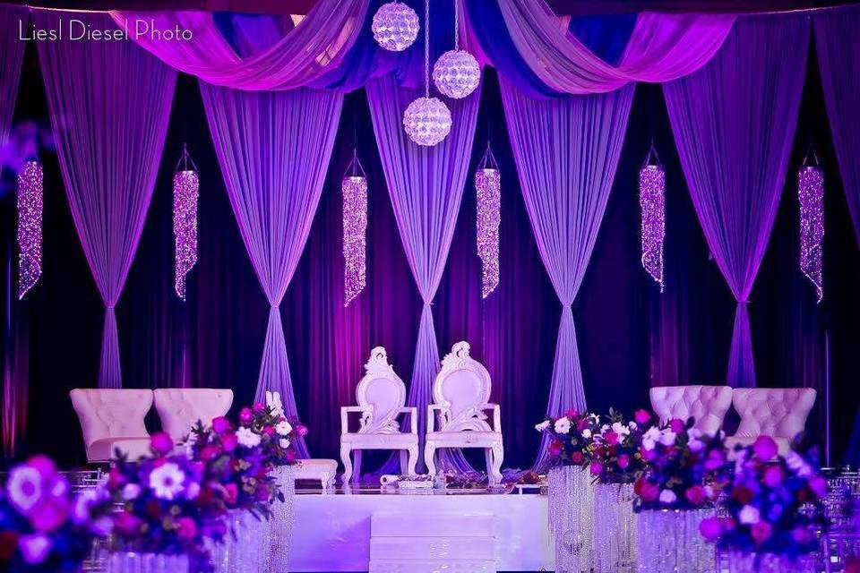 Wedding reception venue