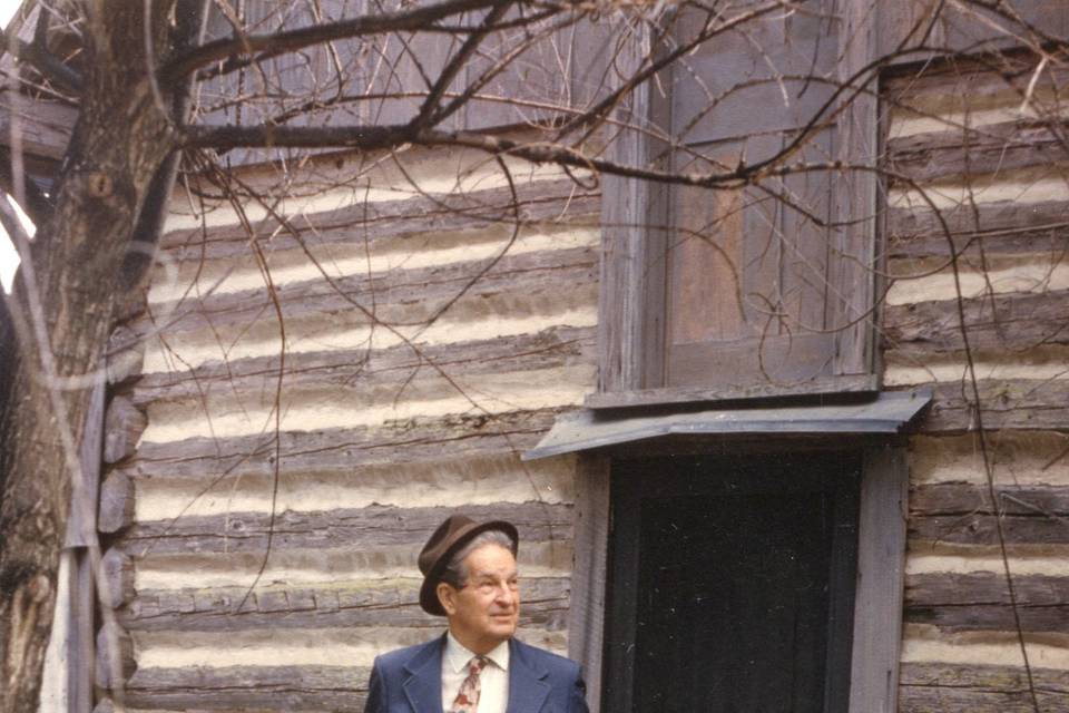 Paul Green at Cabin 1973