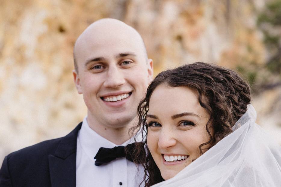 Bride and groom