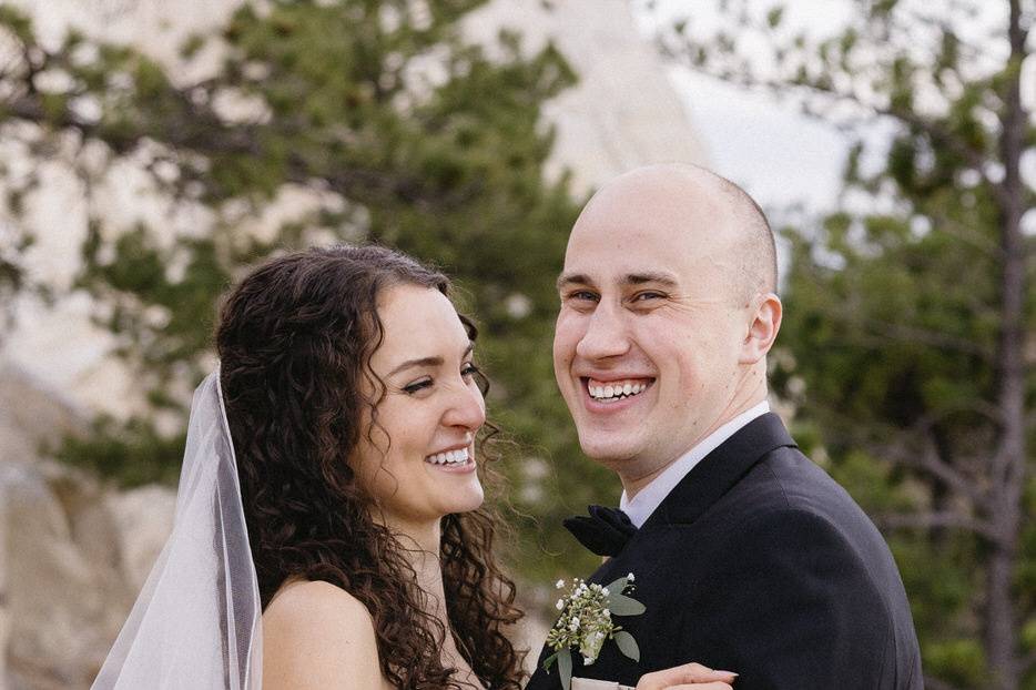 Bride and groom
