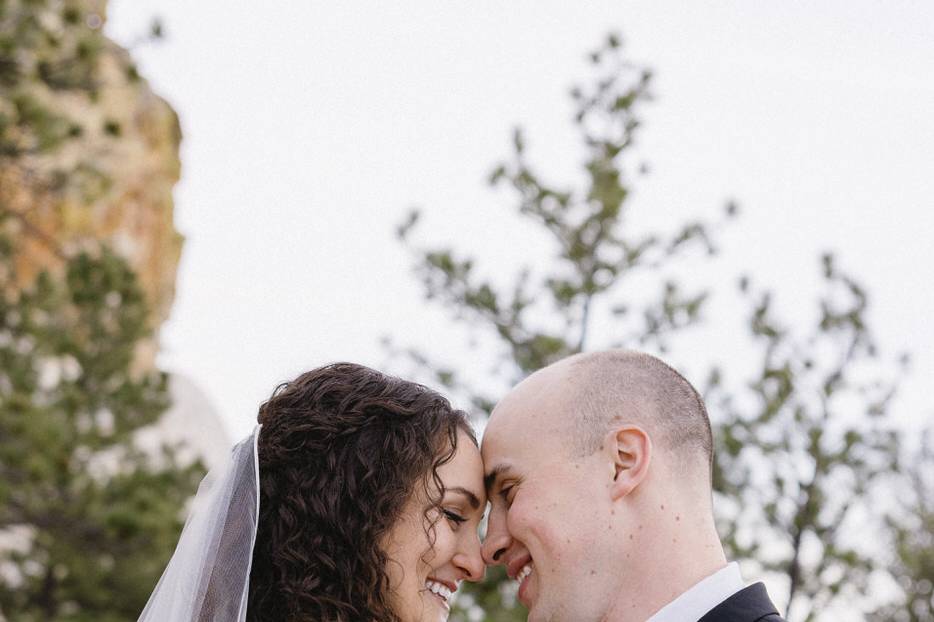 Bride and groom
