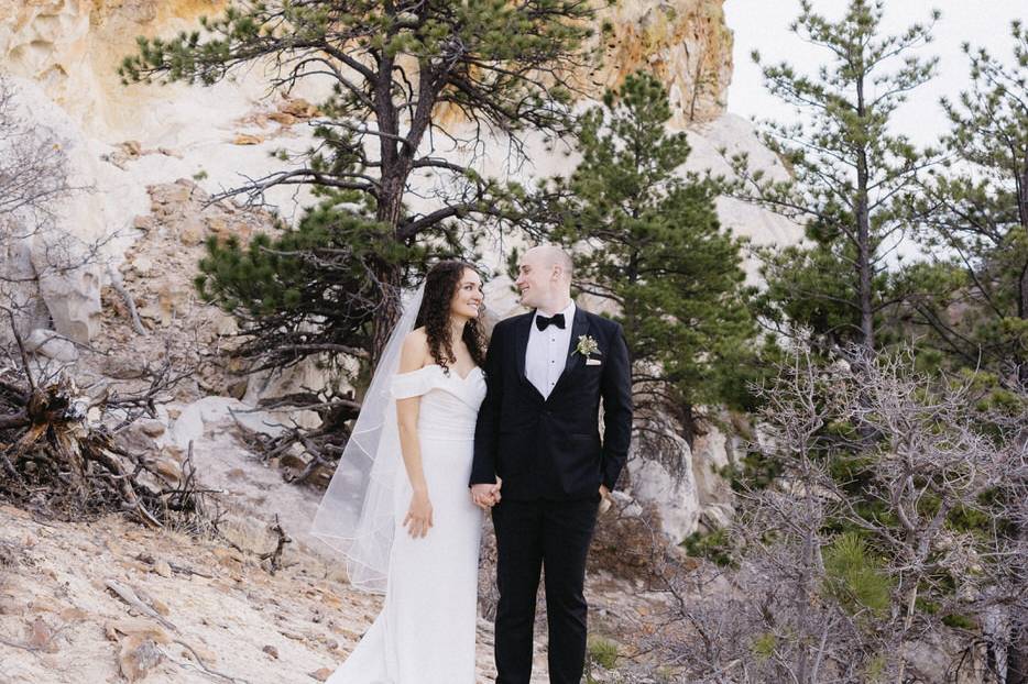 Bride and groom