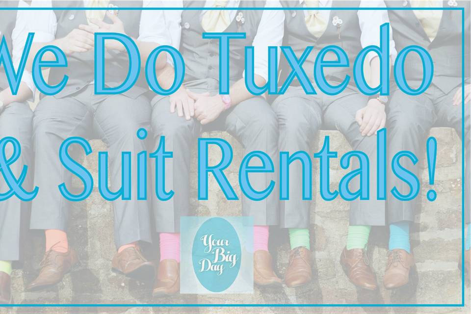 Suits and Tuxes for Rent