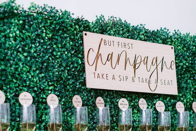 Champagne Wall