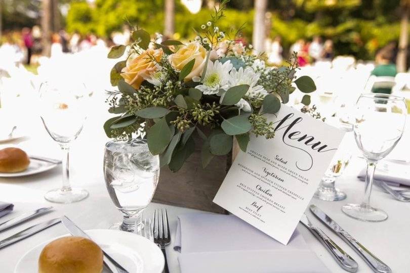 Rustic planter centerpiece