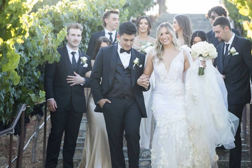 White classic bouquet