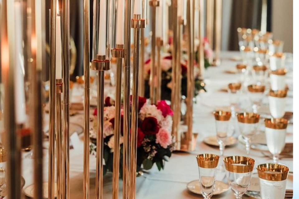 Gold Candelabras