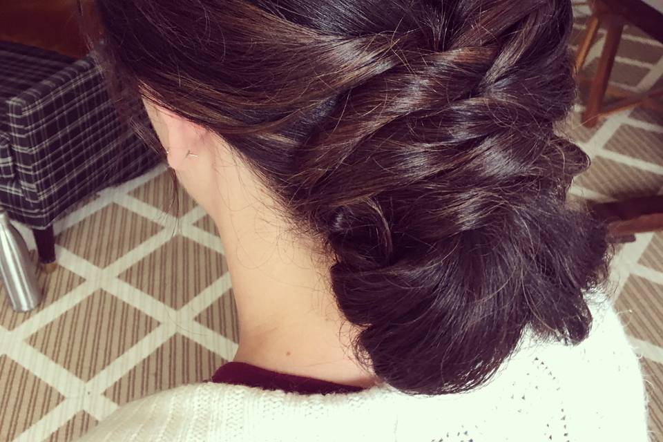 Bride UpDo.