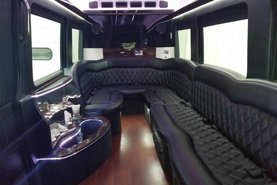 14-passenger Escalade Stretch