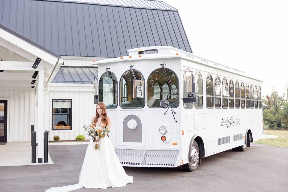 32-passenger Vintage Trolley