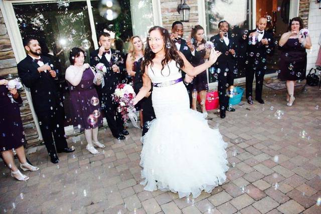 Dancing bride