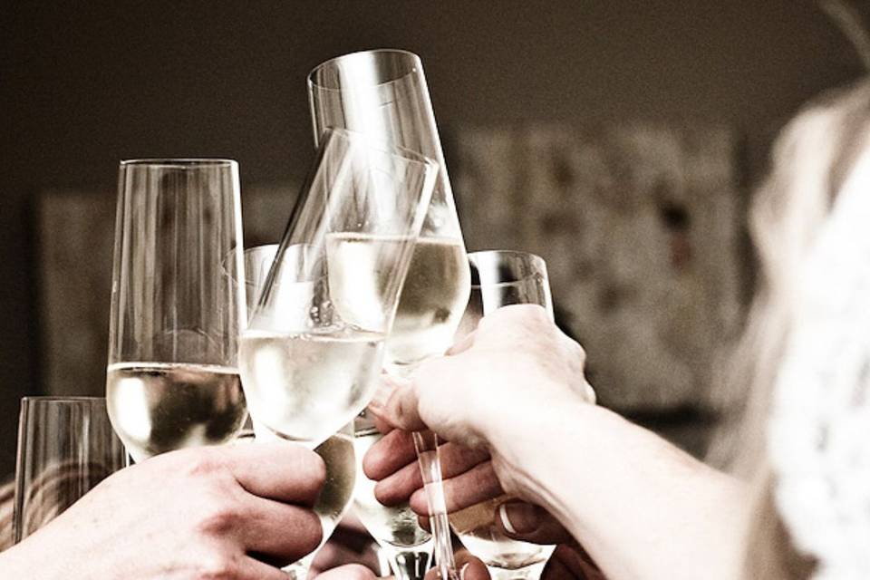 Champagne toast