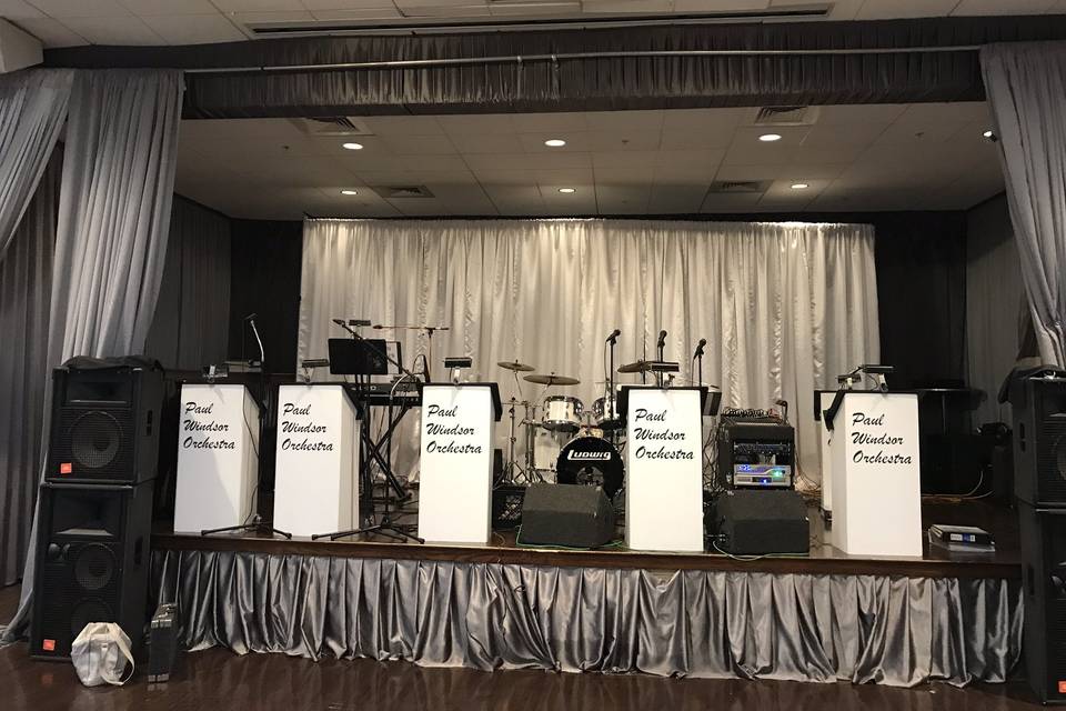 Reception set up