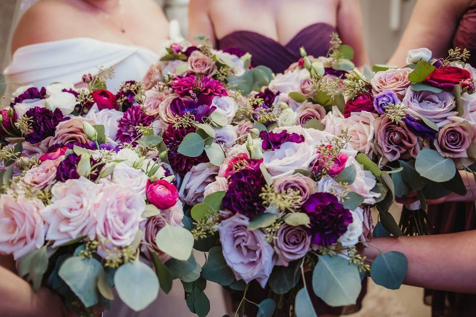 Lilac Floral Decor