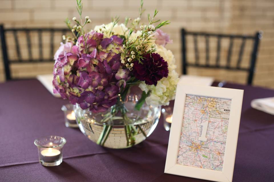 Floral centerpiece