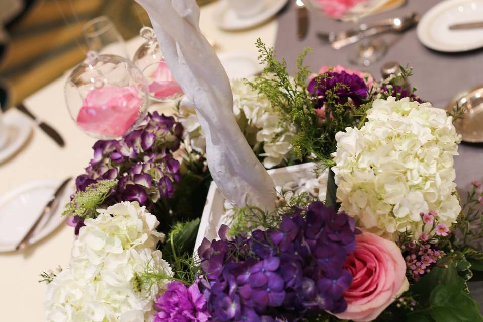 Lilac Floral Decor