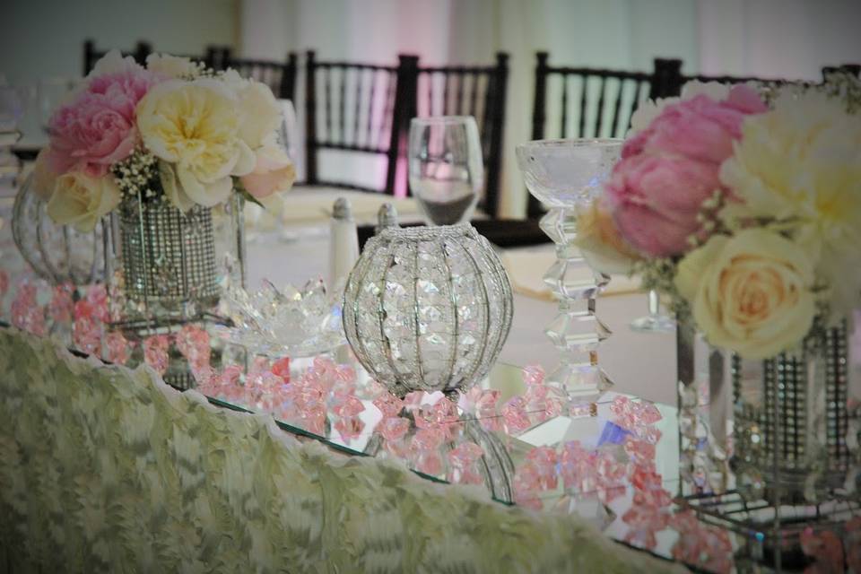 Head table setting