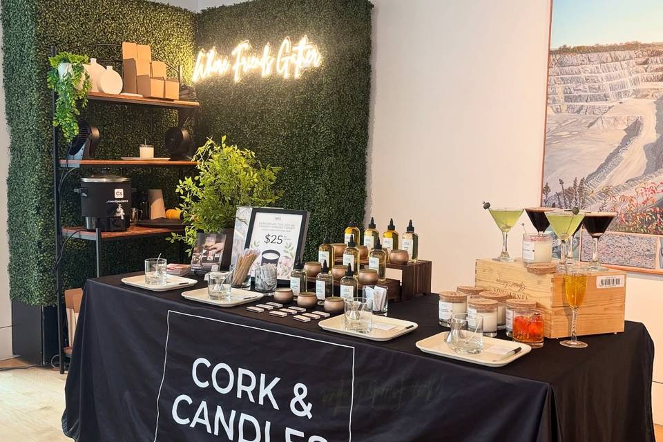 Cork & Candles