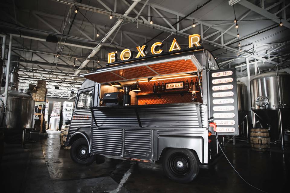 Boxcar Coffee Truck