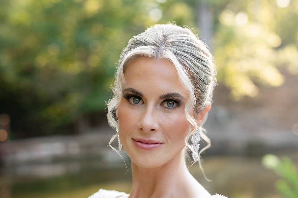 Classic updo
