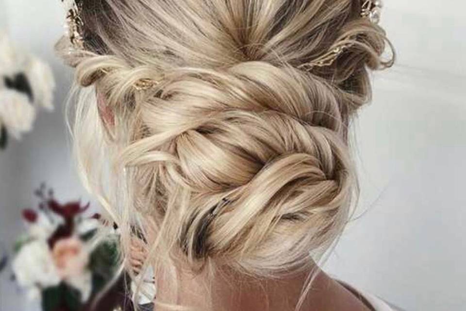 Twisty updo