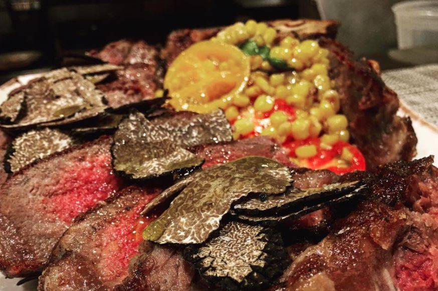 Grass Fed Steak & Truffles