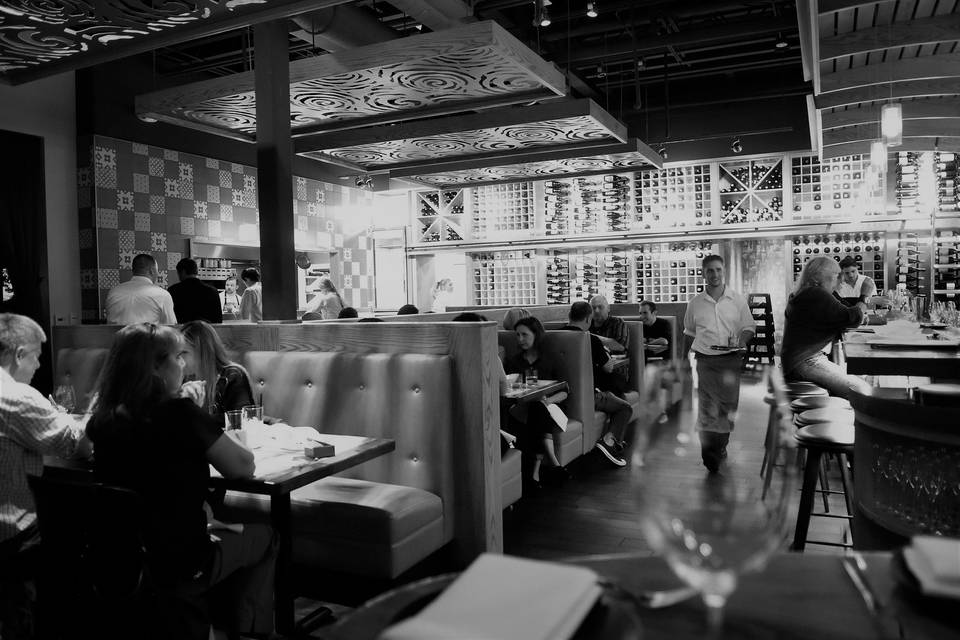 Setting the right atmosphere.