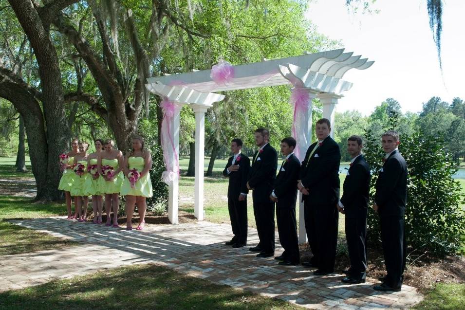 Outdoor ceremony