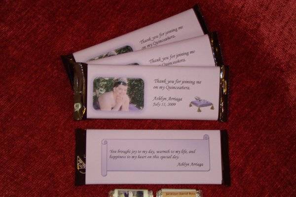 candy wrappers