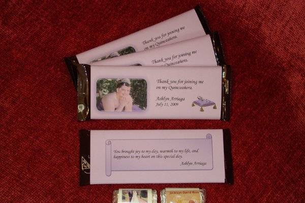 candy wrappers
