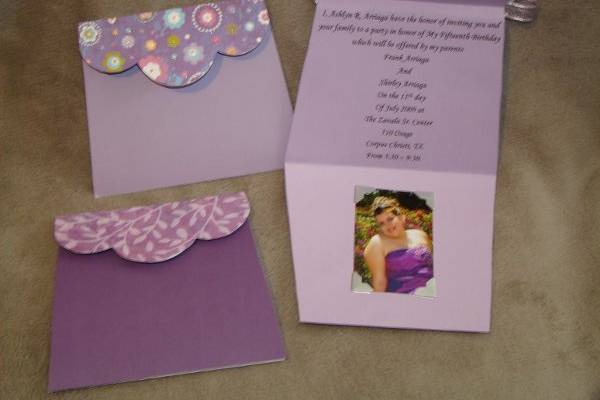 pruse invitation
custom Invitation
w/picture or with out