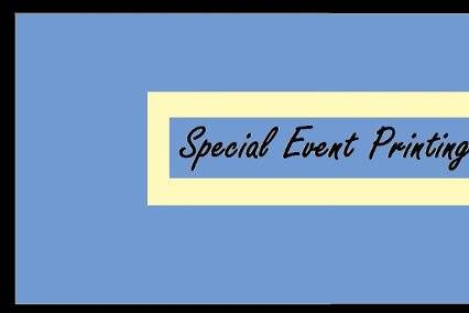 Special Event Printing