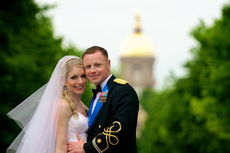 Notre Dame wedding