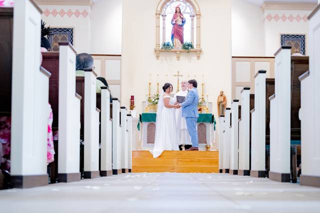 Catholic wedding ceremony