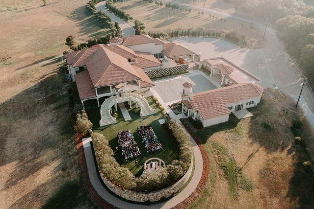 Drone photo Il Prato Ceremony