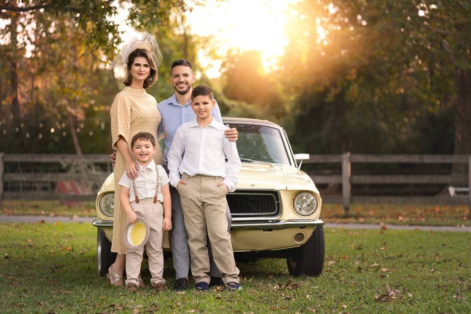 '68 Mustang Family Portraits