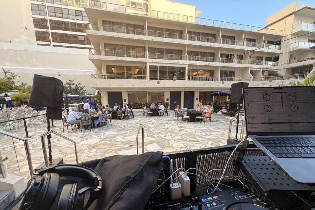 Reception Setup @Outrigger