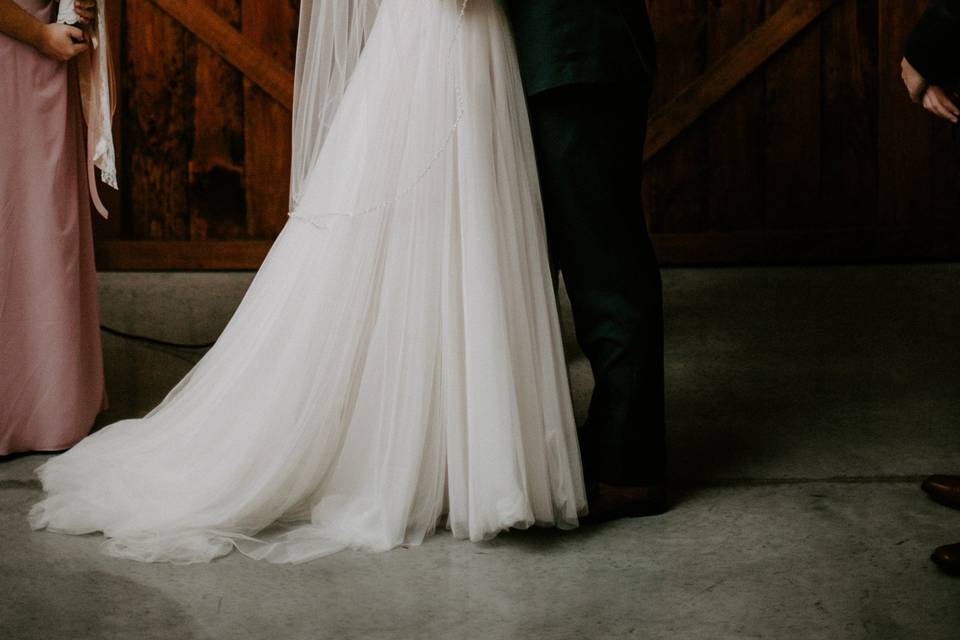 Ceremony in the Hay Barn