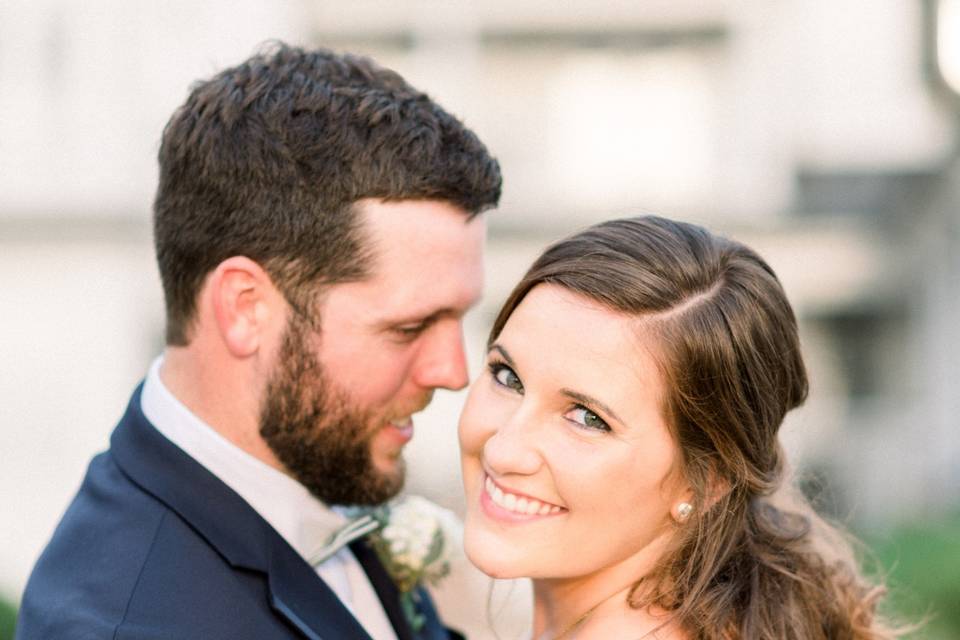 The happy couple