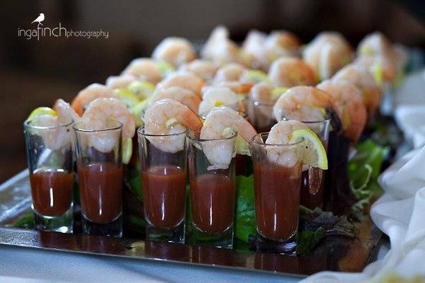 Spicy Bloody Mary Shrimp Shooters
Photo Courtsey of: Inga Finch Photography