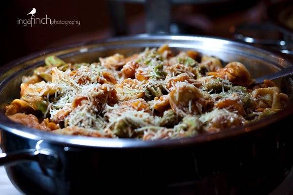 Mashed Potato, Mac & Cheese, or Vodka Marinara Tortellini Bar with Assorted Toppings
Photo courtsey of:
Inga Finch Photography