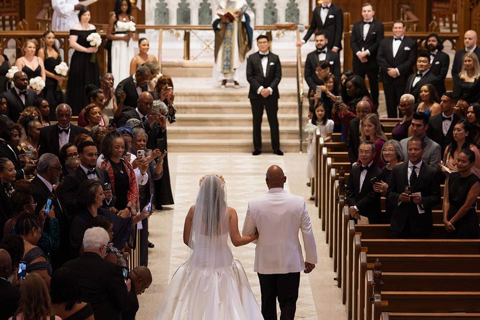 Cathedral of St Philip wedding