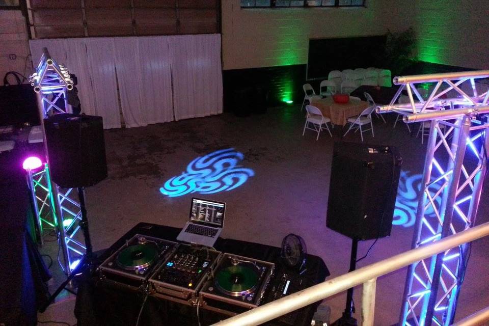 DJ station